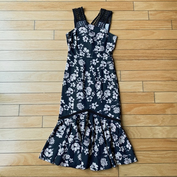 Tracy Reese Lace Combo dress - Picture 2 of 5